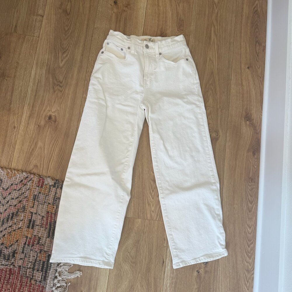 Madewell - The Perfect Vintage Wide-Leg Crop Jean - 26P